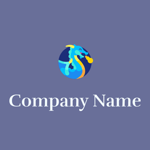 Dragon logo on a Waikawa Grey background - Dieren/huisdieren