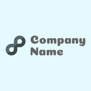 Loop logo on a Light Cyan background - Abstrato