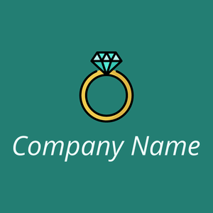 Ring logo on a Elm background - Moda & Belleza