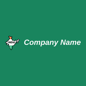 India logo on a Elf Green background - Reizen & Hotel
