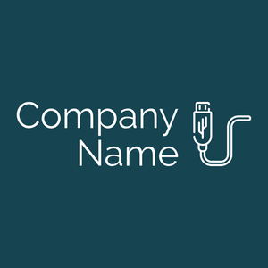 Usb connector logo on a Cyprus background - Computadora