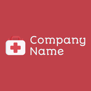 First aid kit logo on a Sunset background - Educación