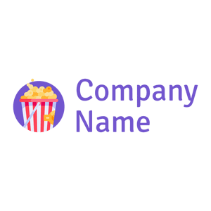 Slate Blue Popcorn on a White background - Arte & Entretenimiento