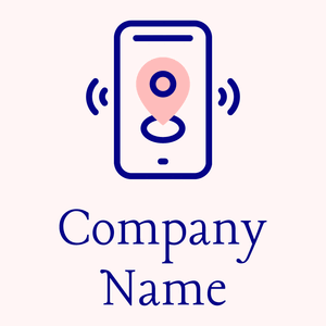 Phone logo on a Snow background - Communicações