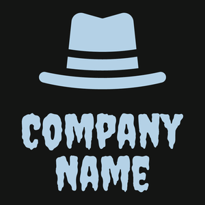 Hat logo on a Black Bean background - Unterhaltung & Kunst