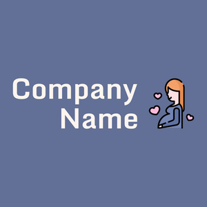 Pregnancy logo on a Waikawa Grey background - Kinderen & Kinderopvang