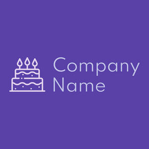 Cake on a Royal Purple background - Essen & Trinken