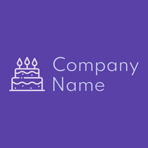 Cake on a Royal Purple background - Comida & Bebida