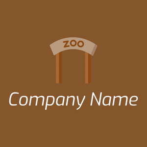 Zoo logo on a Korma background - Animali & Cuccioli