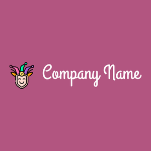 Carnival mask logo on a Royal Heath background - Entretenimento & Artes