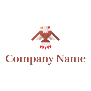 bald Eagle on a White background - Politica