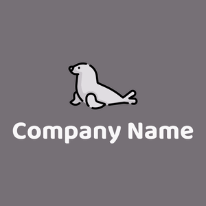 Seal logo on a Monsoon background - Abstrakt