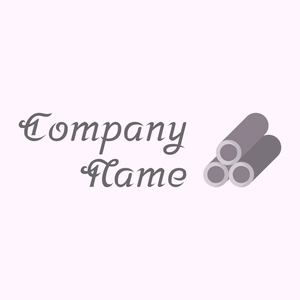 Steel logo on a Lavender Blush background - Bouw & Gereedschap