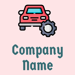 Car service on a Misty Rose background - Automóveis & Veículos