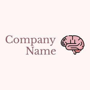 Brain logo on a Snow background - Medizin & Pharmazeutik