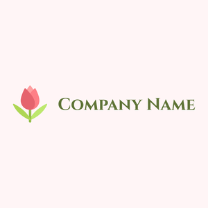 Tulip logo on a Snow background - Environnement & Écologie