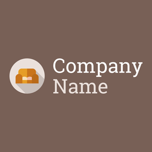 Sofa logo on a Roman Coffee background - Móveis