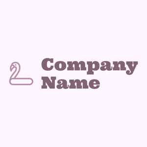 Flamingo logo on a Magnolia background - Animales & Animales de compañía