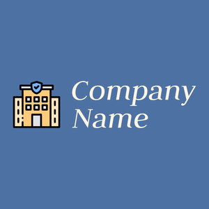 Insurance company logo on a San Marino background - Construction & Outils