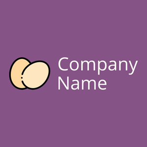 Eggs logo on a Affair background - Agricultura
