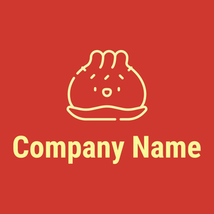 Baozi on a Persian Red background - Alimentos & Bebidas