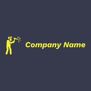 Welder logo on a Cloud Burst background - Bouw & Gereedschap