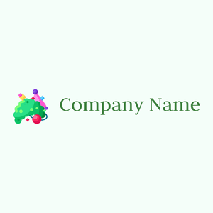 Shamrock Clown on a Mint Cream background - Divertissement & Arts