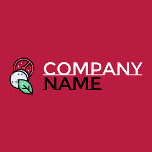 Caprese logo on a Cardinal background - Comida & Bebida