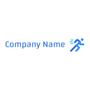 Running logo on a White background - Sports