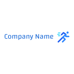 Running logo on a White background - Sport