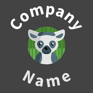Lemur logo on a Charcoal background - Voyage & Hotel