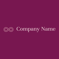 Infinity logo on a Pompadour background - Abstrato