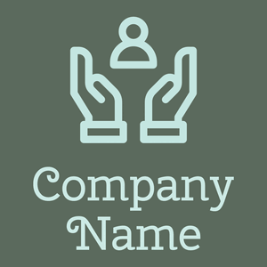 Humanity logo on a Mineral Green background - Caridade & Empresas Sem Fins Lucrativos