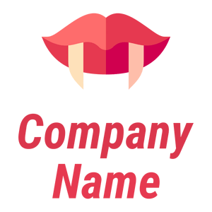 Fangs logo on a White background - Abstracto