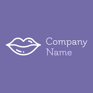 Lips logo on a Scampi background - Mode & Schönheit