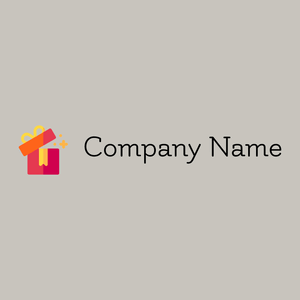 Gift logo on a Quill Grey background - Venta al detalle
