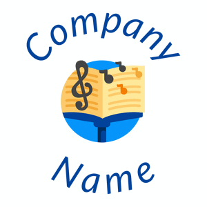 Classical music logo on a White background - Unterhaltung & Kunst