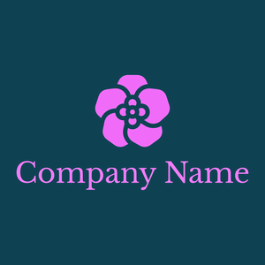 African violet logo on a Cyprus background - Environmental & Green