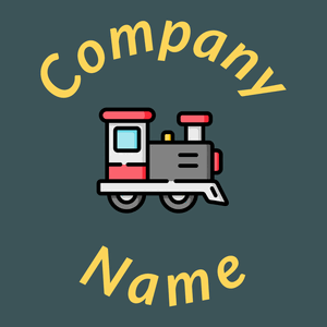 Train logo on a Casal background - Automobili & Veicoli