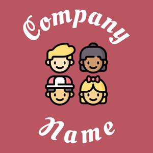 Family member on a Blush background - Crianças & Cuidados