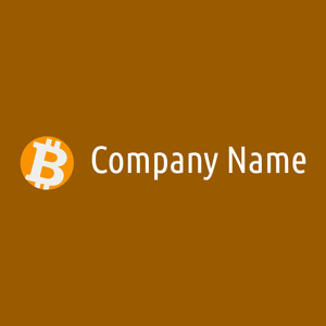 Bitcoin logo on a Olive background - Tecnologia