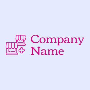 Franchise logo on a Alice Blue background - Handel & Beratung