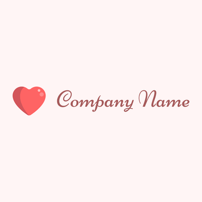 Lover logo on a Snow background - Rencontre