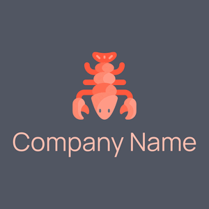 Lobster on a Bright Grey background - Dieren/huisdieren