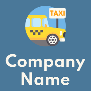 Taxi logo on a San Marino background - Automobile & Véhicule