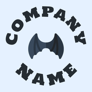 Bat wings on a Alice Blue background - Dieren/huisdieren