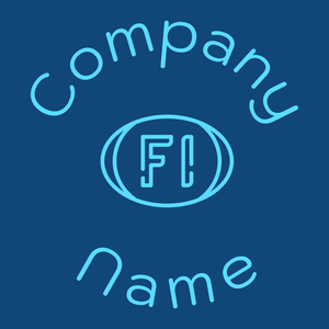 Finland logo on a Dark Cerulean background - Reizen & Hotel