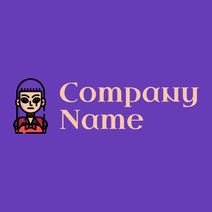 Gothic on a Royal Purple background - Moda & Belleza