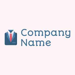 Suit logo on a Snow background - Abstrato