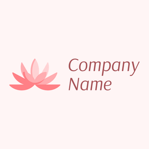 Pink Lotus logo on a Snow background - Medicina & Farmacia